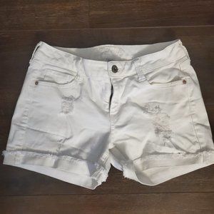 Arizona Junior White Jean Shorts